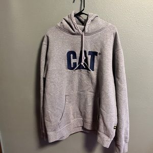 CAT MENS GRAY PULLOVER SIZE XXL